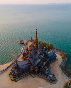 Majestic Wooden Temple — 300-piece jigsaw puzzle