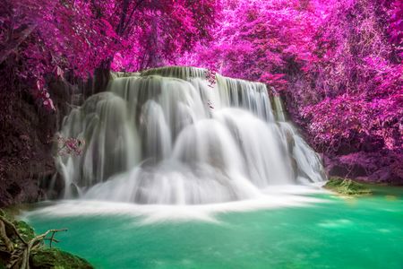 Vibrant Waterfall Dreamscape — 150-piece jigsaw puzzle