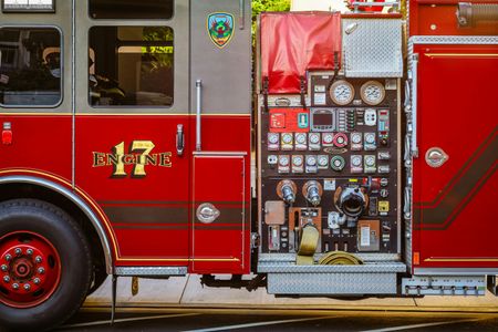 Fire Engine Control Panel — 500-piece jigsaw puzzle