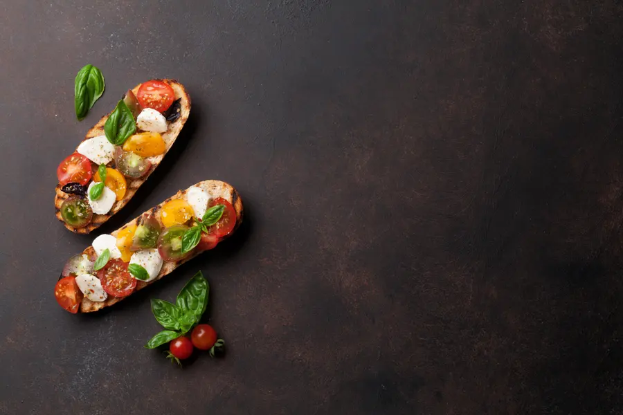 Rustic Tomato Bruschetta — 400-piece jigsaw puzzle