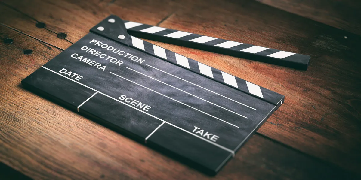 Filmklappe — 100-Teile-Puzzle