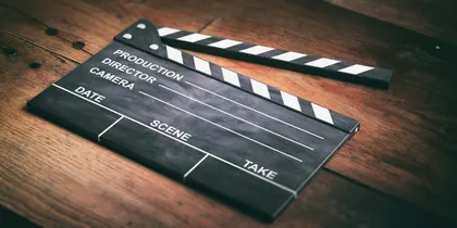 Cinematic Slate — 100-piece jigsaw puzzle