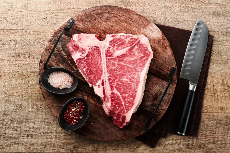 Gourmet Steak Preparation — 200-piece jigsaw puzzle