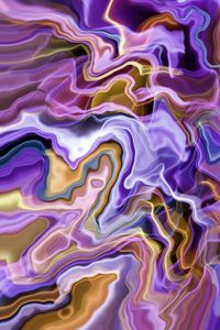 Ethereal Wave Patterns — 100-piece jigsaw puzzle