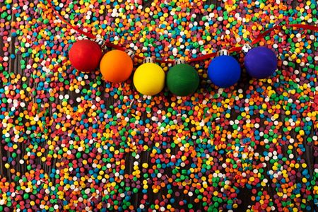 Vibrant Celebration Ornaments — 200-piece jigsaw puzzle