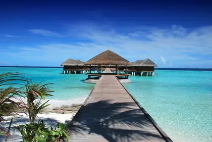 Tropical Island Retreat — 200-piece jigsaw puzzle