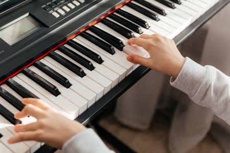 Harmony on Keys — 100-piece jigsaw puzzle