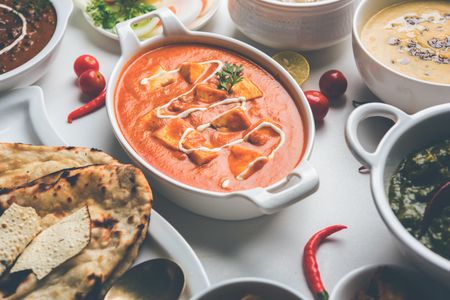 Colorful Indian Feast — 200-piece jigsaw puzzle