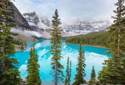 Serene Alpine Lake — 300-piece jigsaw puzzle