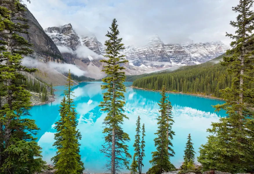 Serene Alpine Lake — 300-piece jigsaw puzzle