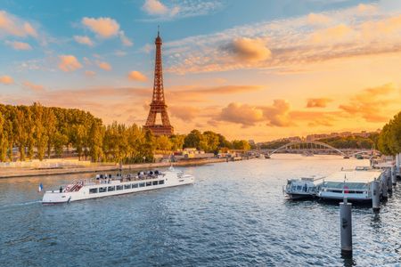 Sunset Over Paris — 300-piece jigsaw puzzle