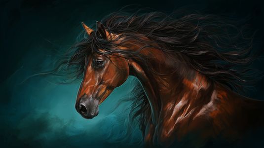 Majestic Horse Portrait — 300-piece jigsaw puzzle