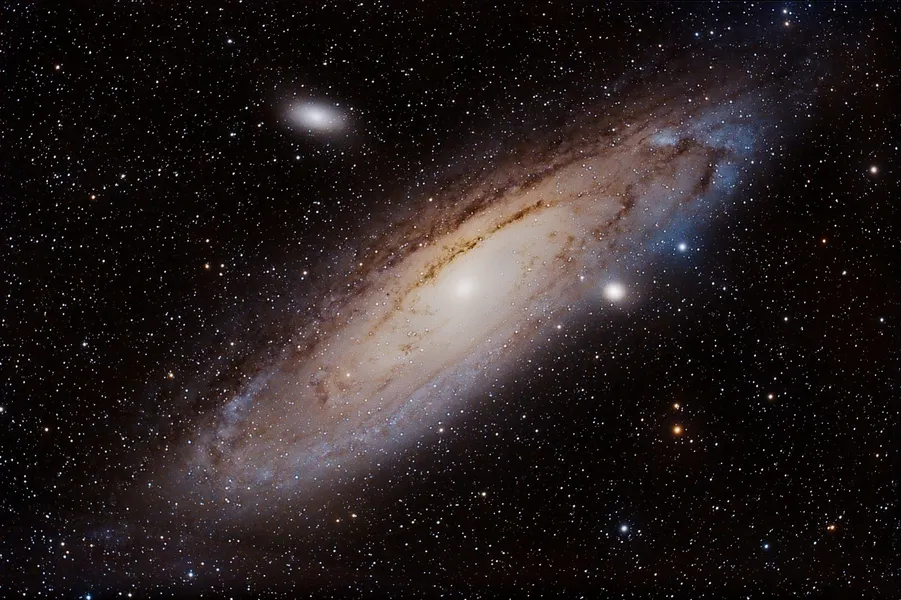 Galaxie spirală măreață — puzzle cu 100 piese