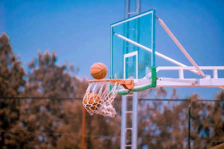Basketball in Motion — 500-piece jigsaw puzzle