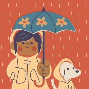 Rainy Day Companions — 400-piece jigsaw puzzle
