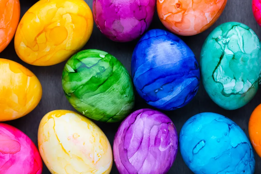 Vibrant Easter Eggs — 150-piece jigsaw puzzle