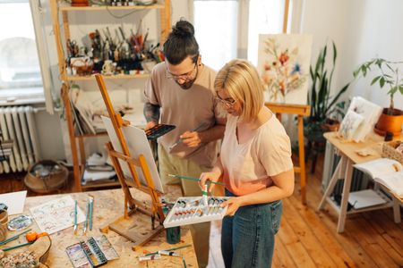 Creative Art Studio — 300-piece jigsaw puzzle