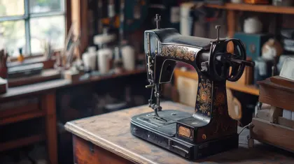 Vintage Sewing Machine — 200-piece jigsaw puzzle