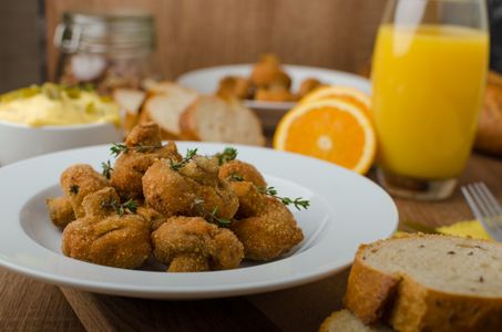 Gourmet Breakfast Spread — 400-piece jigsaw puzzle
