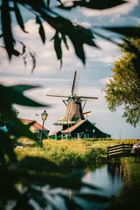 Windmill Through Leaves — 300-piece jigsaw puzzle