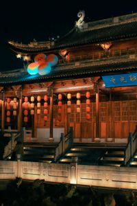 Illuminated Temple Night — 300-piece jigsaw puzzle