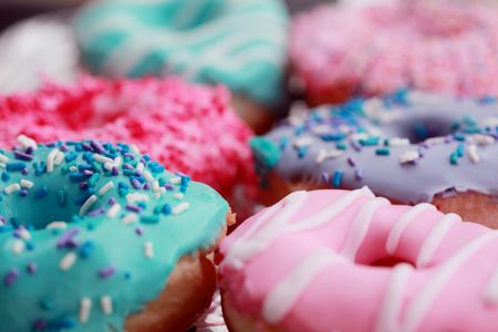 Colorful Iced Donuts — 150-piece jigsaw puzzle