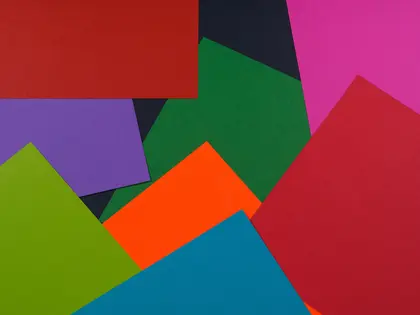Colorful Paper Collage — 500-piece jigsaw puzzle