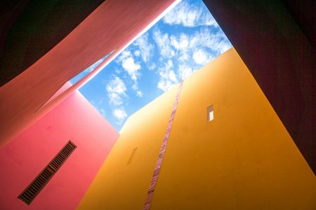 Geometrisk udsigt til himlen — puslespil med 500 brikker
