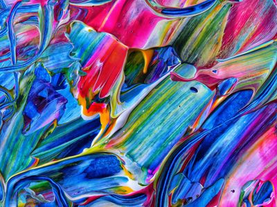 Vibrant Color Swirl — 150-piece jigsaw puzzle