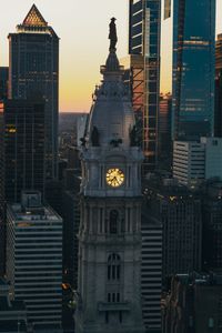 Dusk Over City Hall — 500-piece jigsaw puzzle