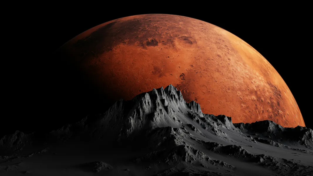 Martian Horizon — 100-piece jigsaw puzzle