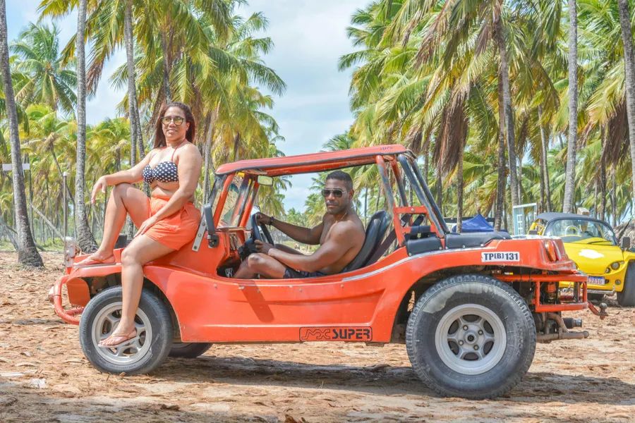 Strandbuggy eventyr — puslespil med 150 brikker