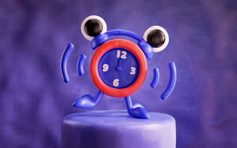 Playful Clock Creature — 300-piece jigsaw puzzle