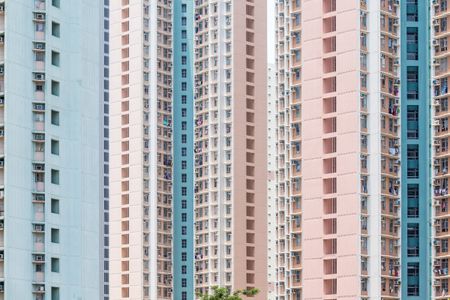 Torri urbane pastello — puzzle da 200 pezzi