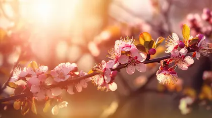 Radiant Spring Blossoms — 300-piece jigsaw puzzle