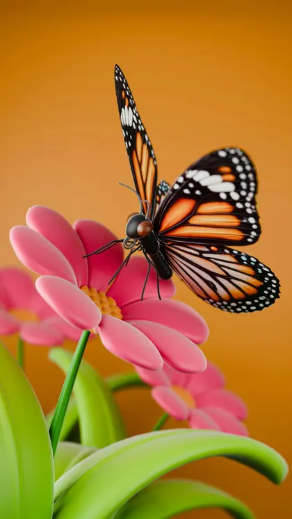 Butterfly on Blossom — 150-piece jigsaw puzzle