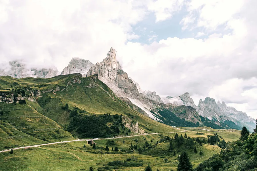 Majestueuze bergketen — 200-stukjes legpuzzel