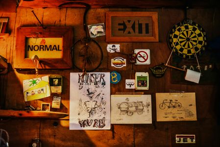Eclectic Wall Collage — 300-piece jigsaw puzzle