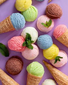 Colorful Ice Cream Delights — 400-piece jigsaw puzzle