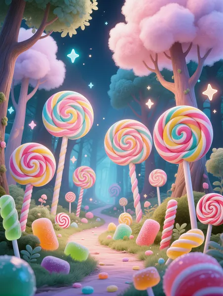 Candy Wonderland — 300-piece jigsaw puzzle