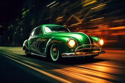 Vintage Speed Rush — 400-piece jigsaw puzzle