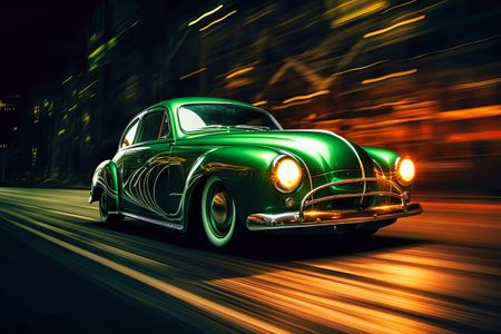 Vintage Speed Rush — 400-piece jigsaw puzzle