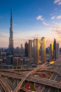 Dubai Skyline Glow — 64-piece jigsaw puzzle