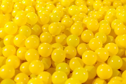 Sunny Yellow Spheres — 150-piece jigsaw puzzle