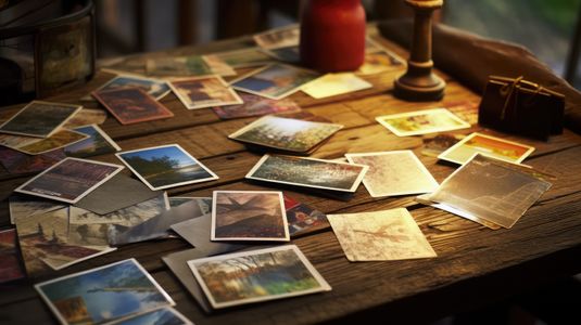 Memories on Table — 500-piece jigsaw puzzle