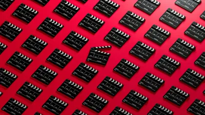 Clapperboard Pattern — 400-piece jigsaw puzzle