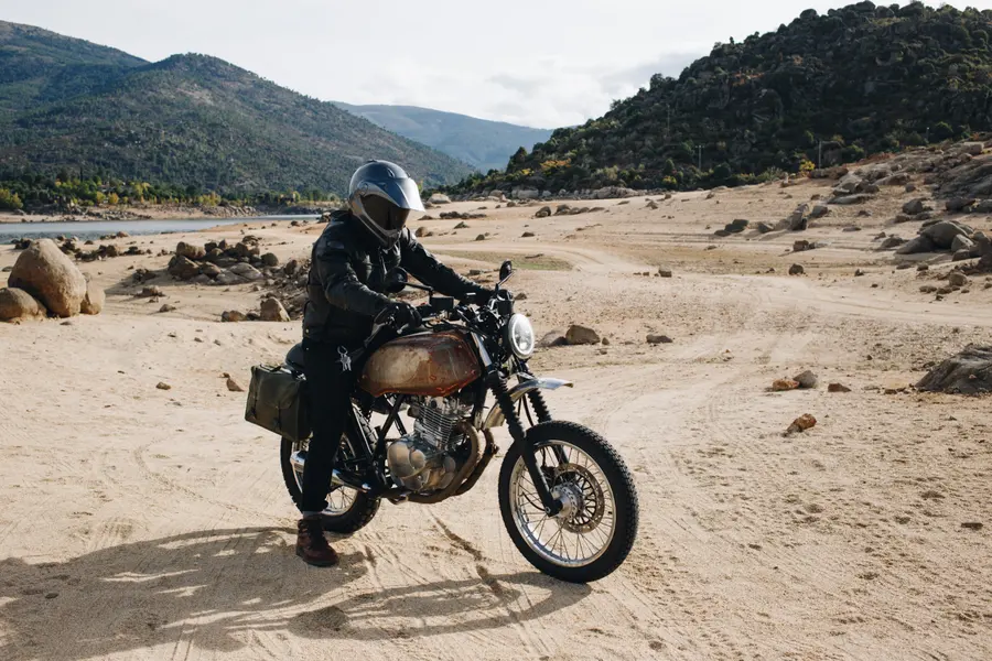 Motorcycle Desert Adventure — 300-piece jigsaw puzzle
