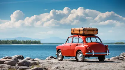 Retro Road Trip — 50-piece jigsaw puzzle