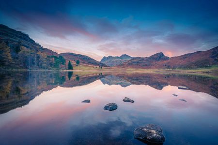 Serene Mountain Reflection — 100-piece jigsaw puzzle