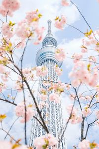 Blossoms and Tower — 150-piece jigsaw puzzle